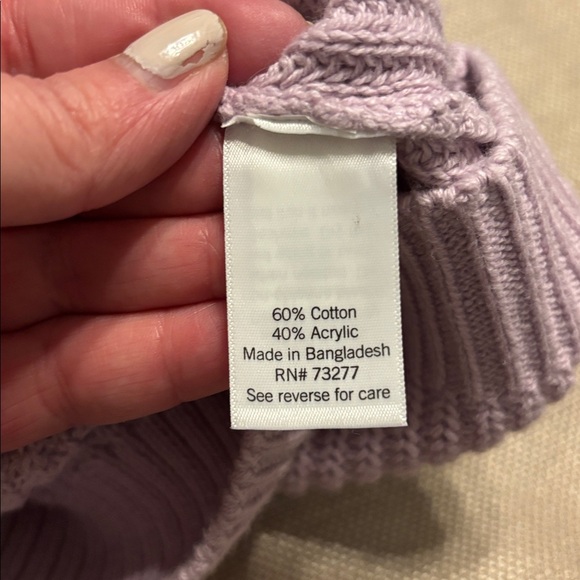 Croft & Barrow Plus Shaker Cardigan - Picture 10 of 10